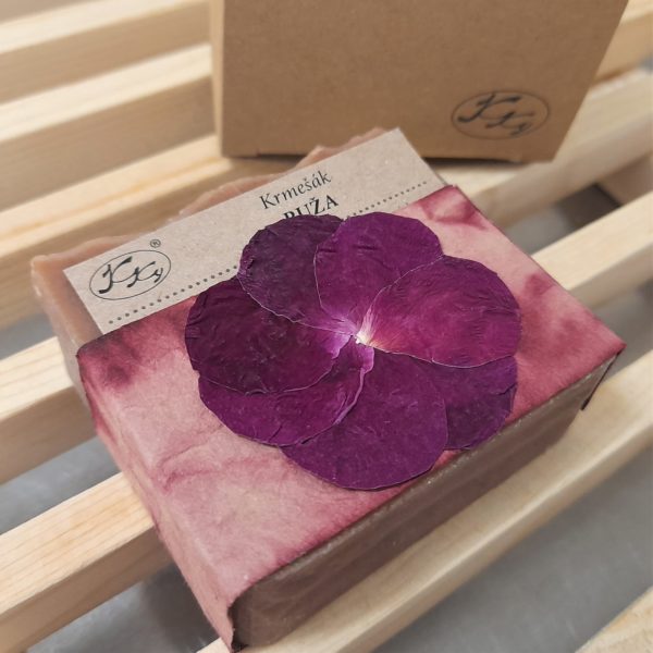 Krmešák Ruža - prírodné bylinnkové mydlo